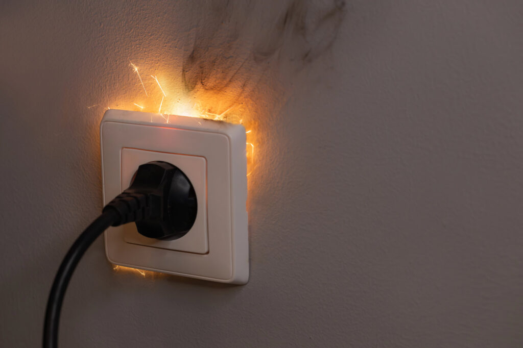 Electrical Outlet Sparks